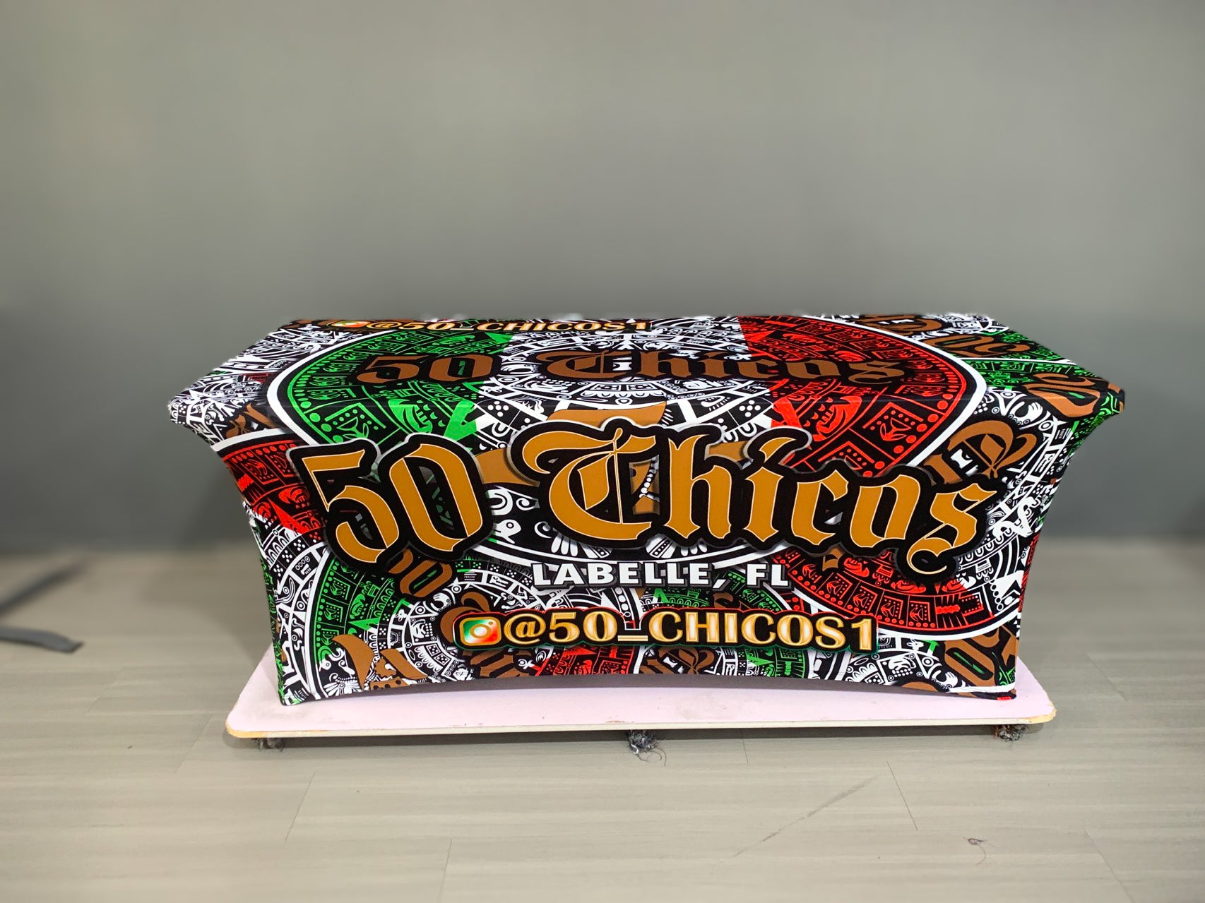 Custom Designed 6ft Tablecloth