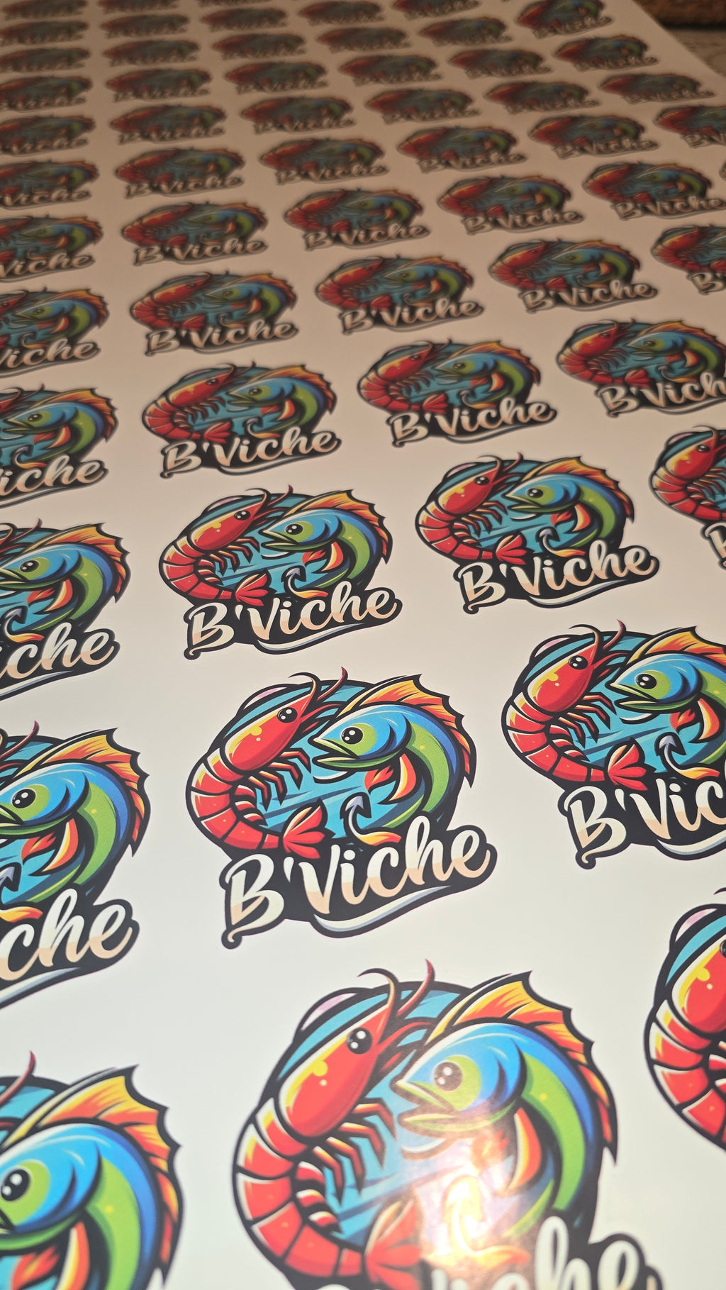 1" labels/stickers