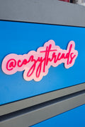 Watermark Sign | Optional Magnetic Backing